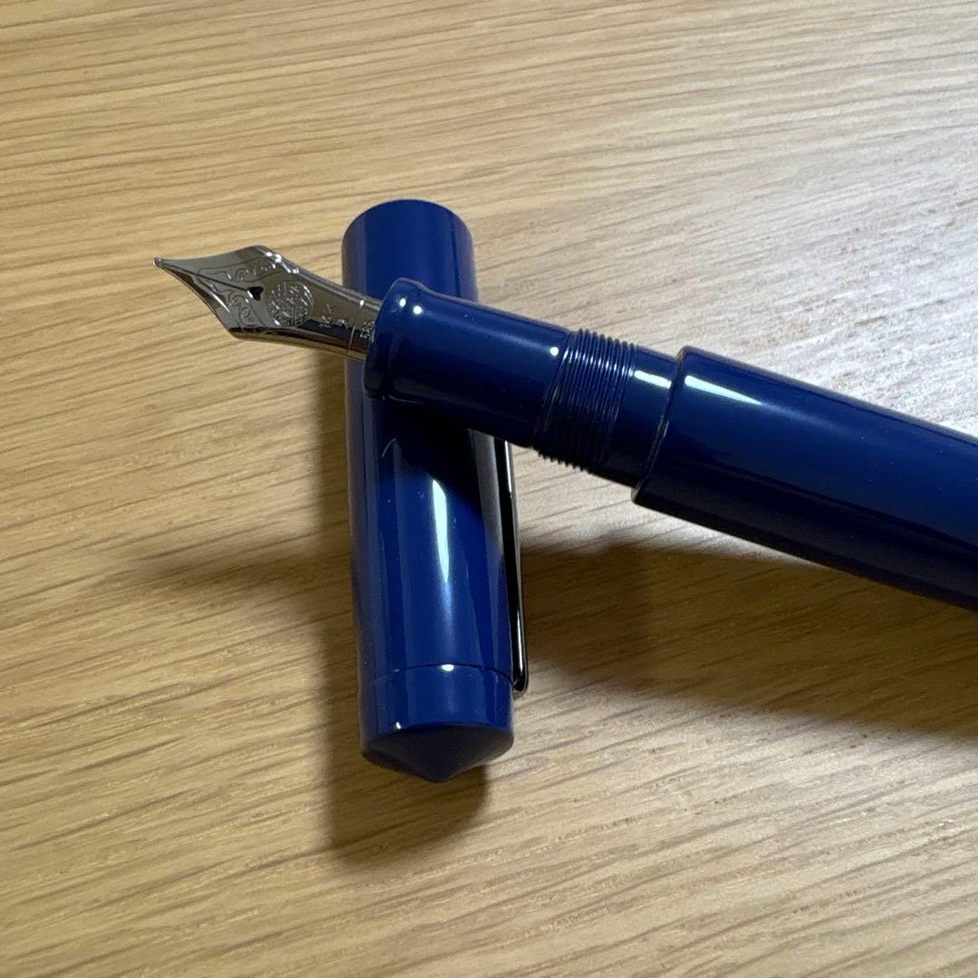 中屋万年筆　ピッコロ桔梗　太字