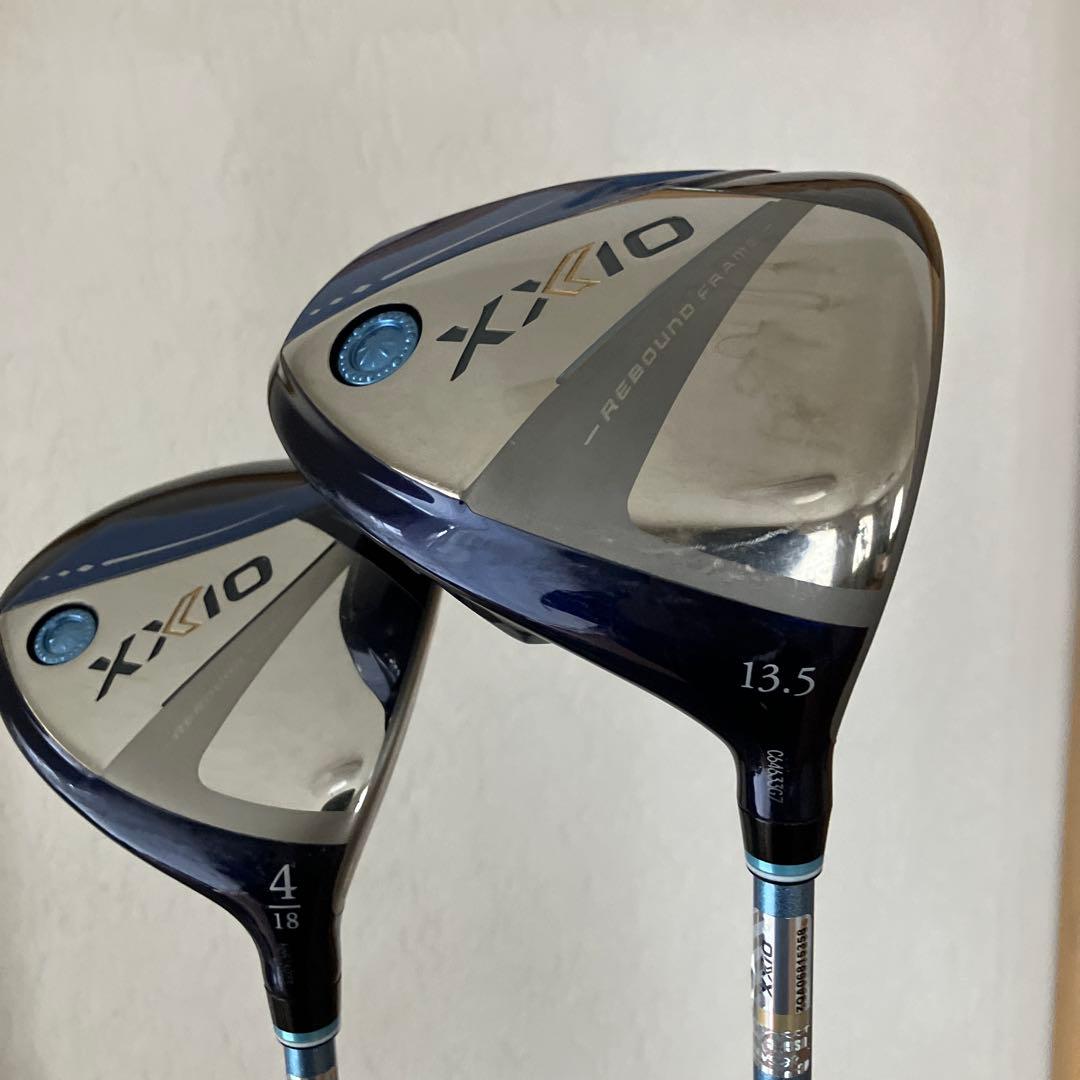 【美品】XXIO13レディース ドライバー13.5° 4W 18° セット