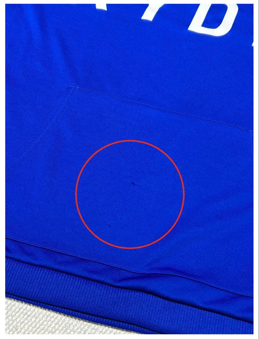 横浜DeNAベイスターズ オーセンティック　半袖フーディ　 パーカー　XO