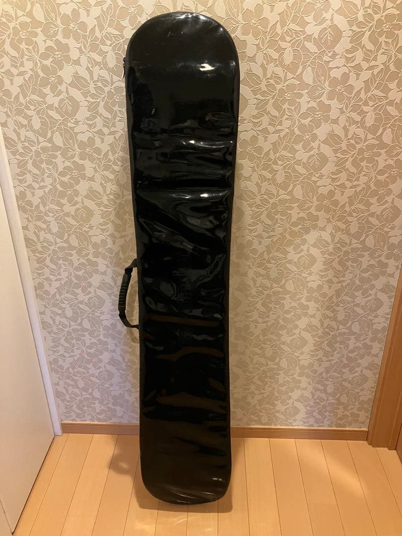 値下げ　スノーボード 153cm savander 赤黒デザイン