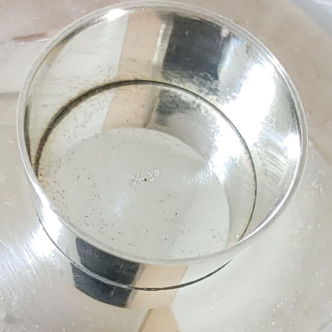 純銀 銀杯 SV1000 約60g 純銀製 工芸品