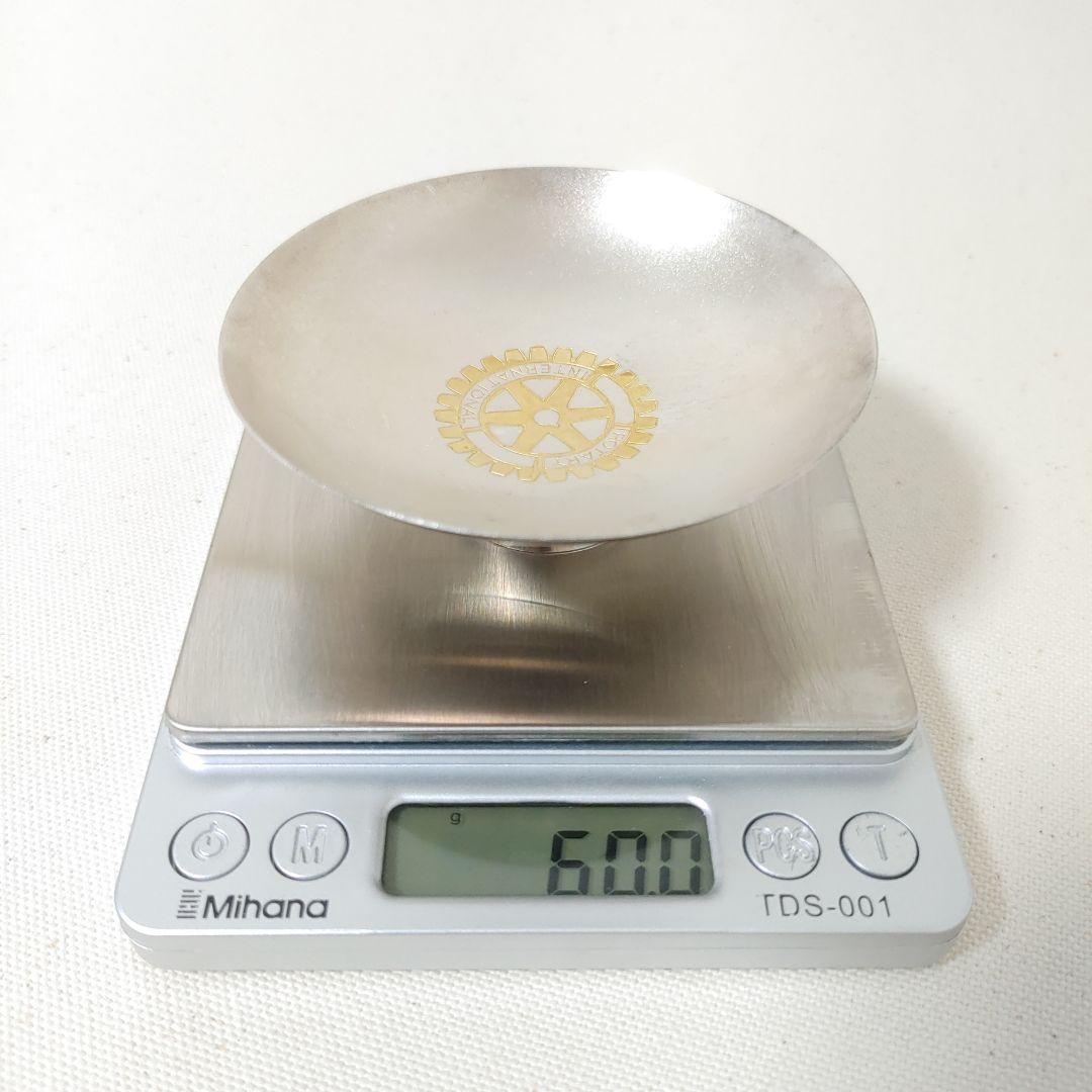 純銀 銀杯 SV1000 約60g 純銀製 工芸品