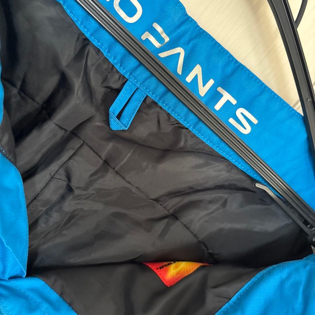 お値下げDESCENTEデサント★メンズスキーウェア上下セット★黒/青★サイズM