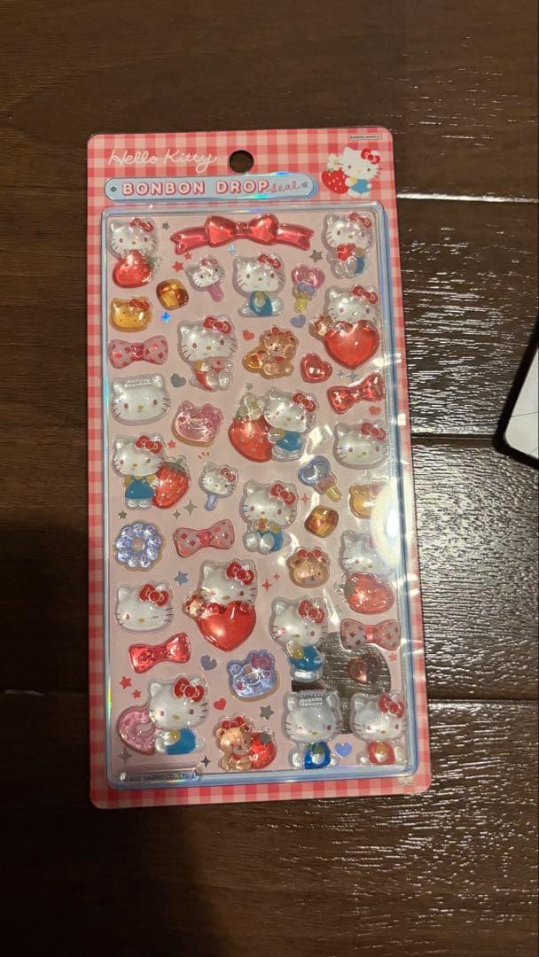 正規品！！ ボンボンドロップシール第二弾サンリオ5枚セット