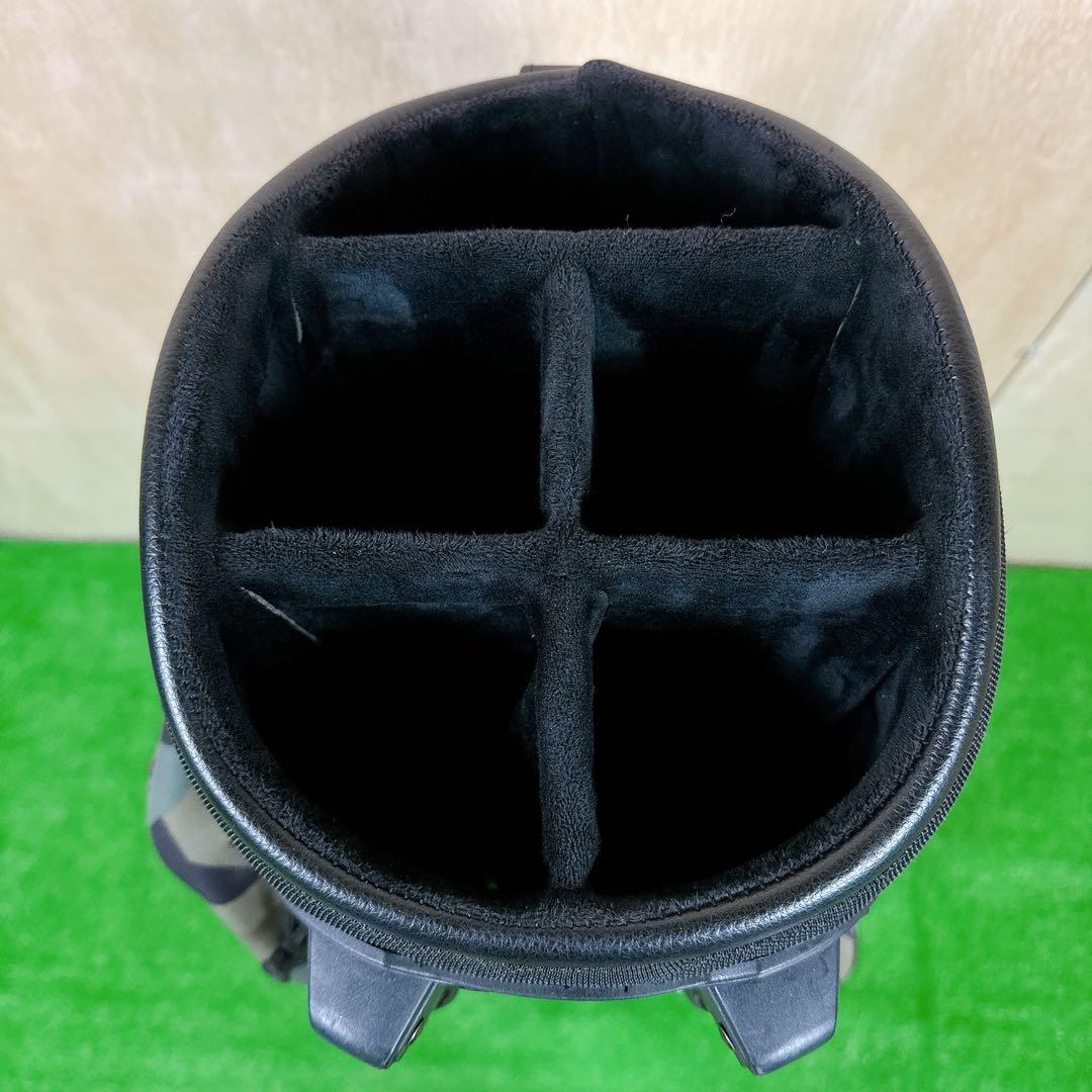 ラルフローレン RLX 迷彩柄 キャディバッグ スタンド式 ヘッドカバー付き