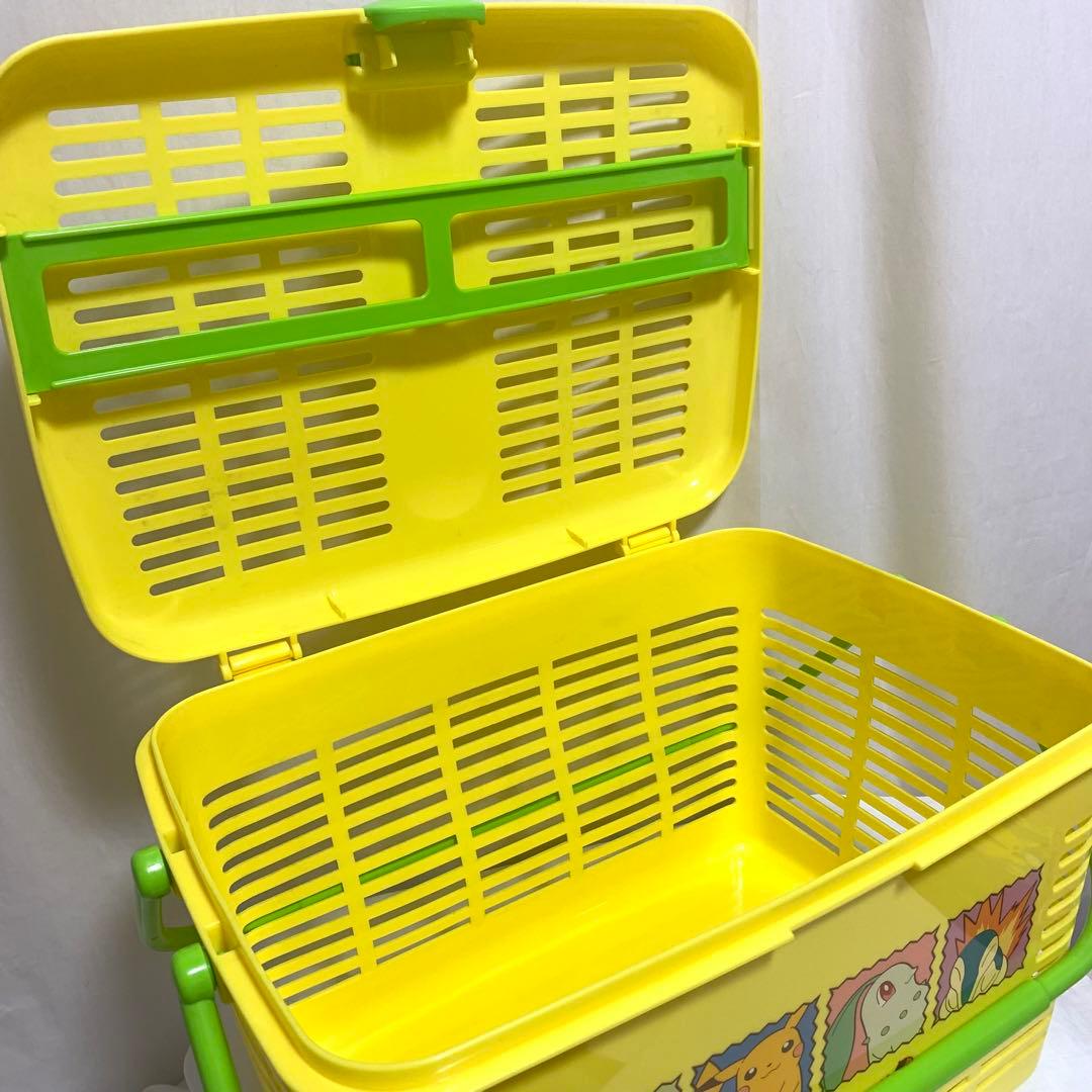 未使用品　ポケモン 金銀世代 ランチセット　バスケット付 当時物　Pokemon