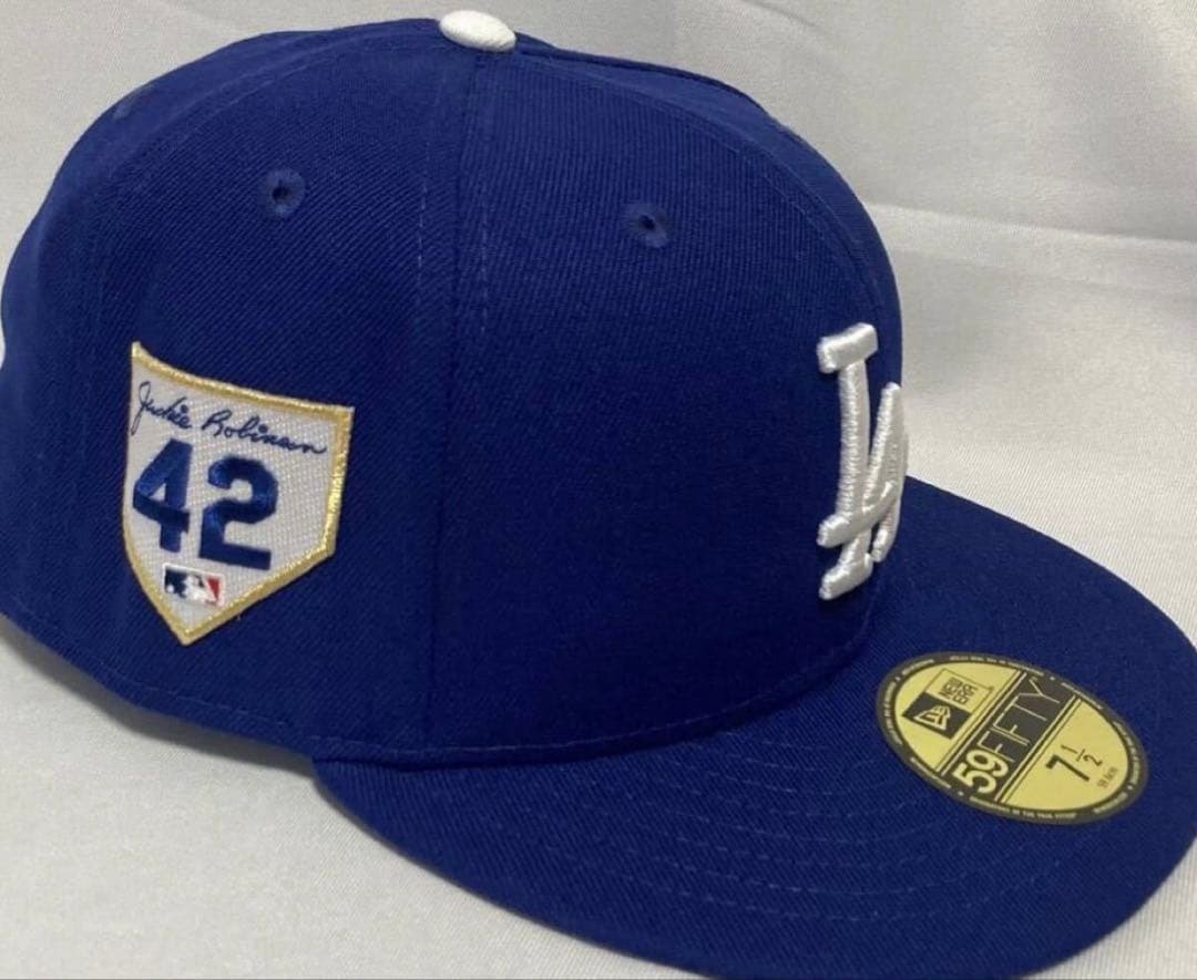 ドジャース　ニューエラキャップ　ジャッキーロビンソン