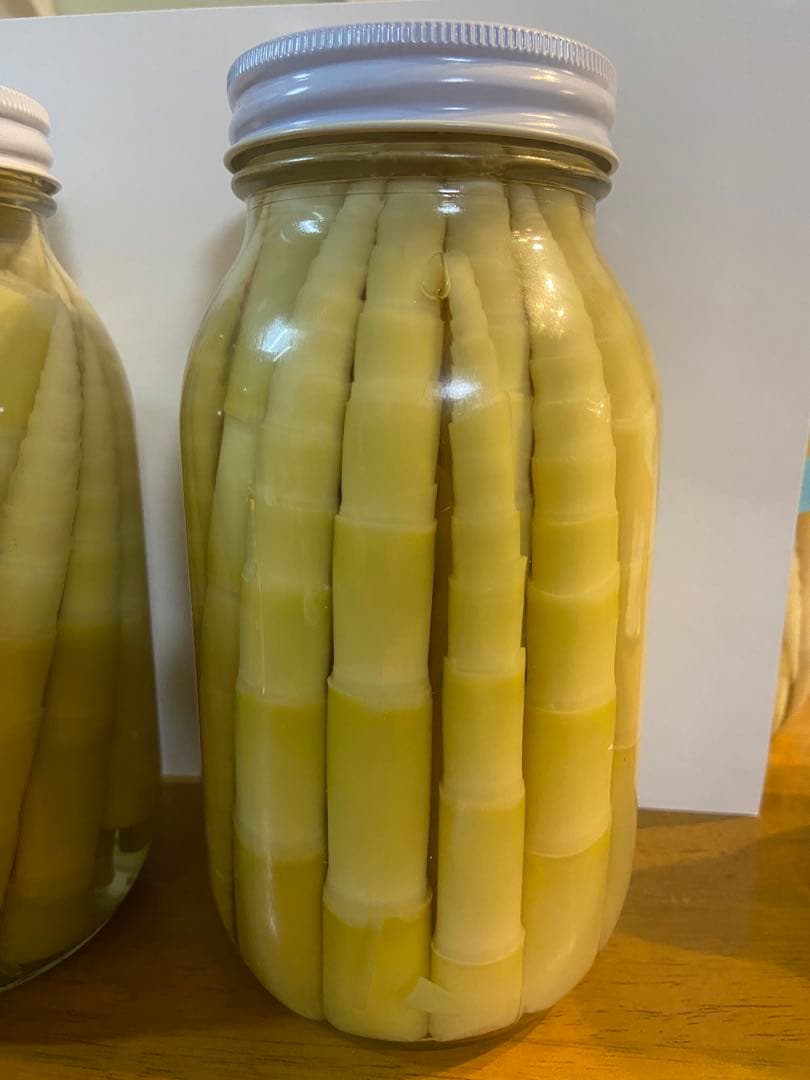 細たけのこ 北海道 水煮 瓶詰め 大瓶4本