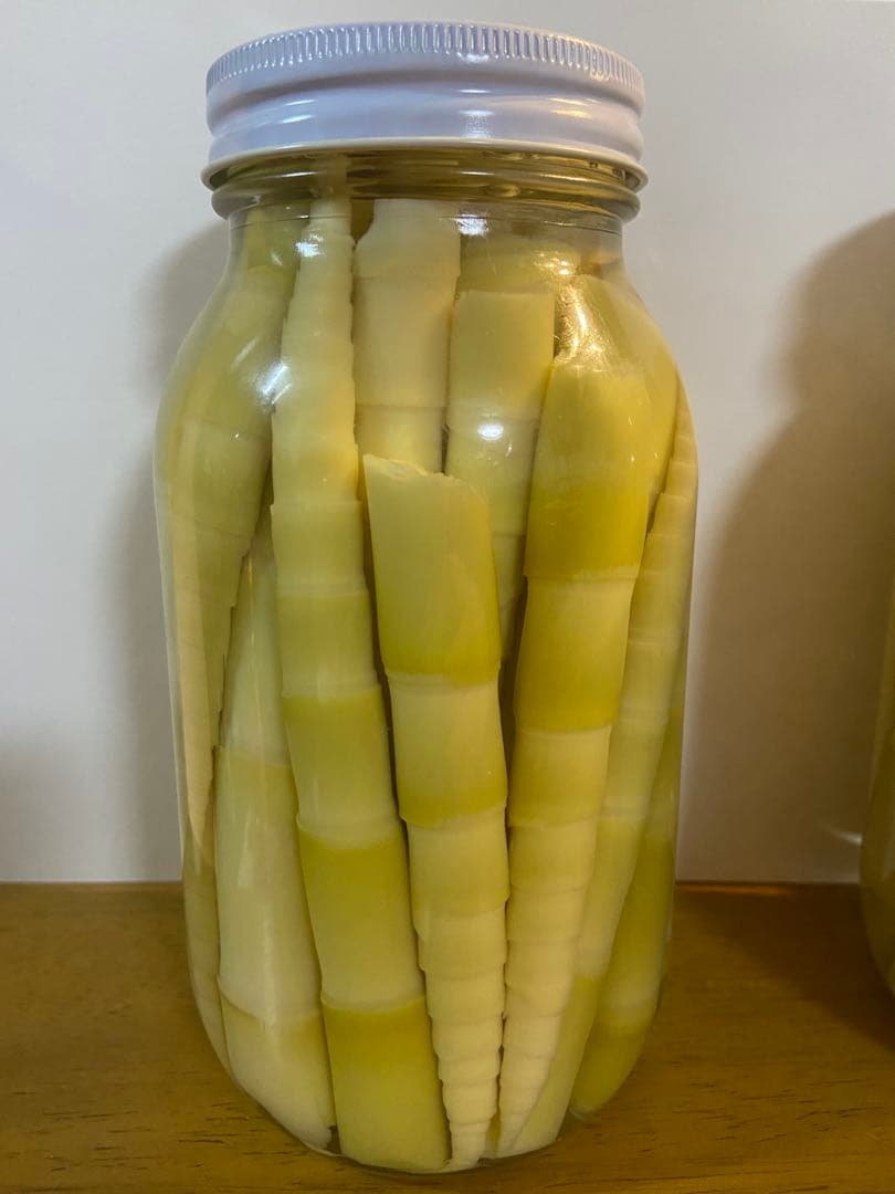 細たけのこ 北海道 水煮 瓶詰め 大瓶4本