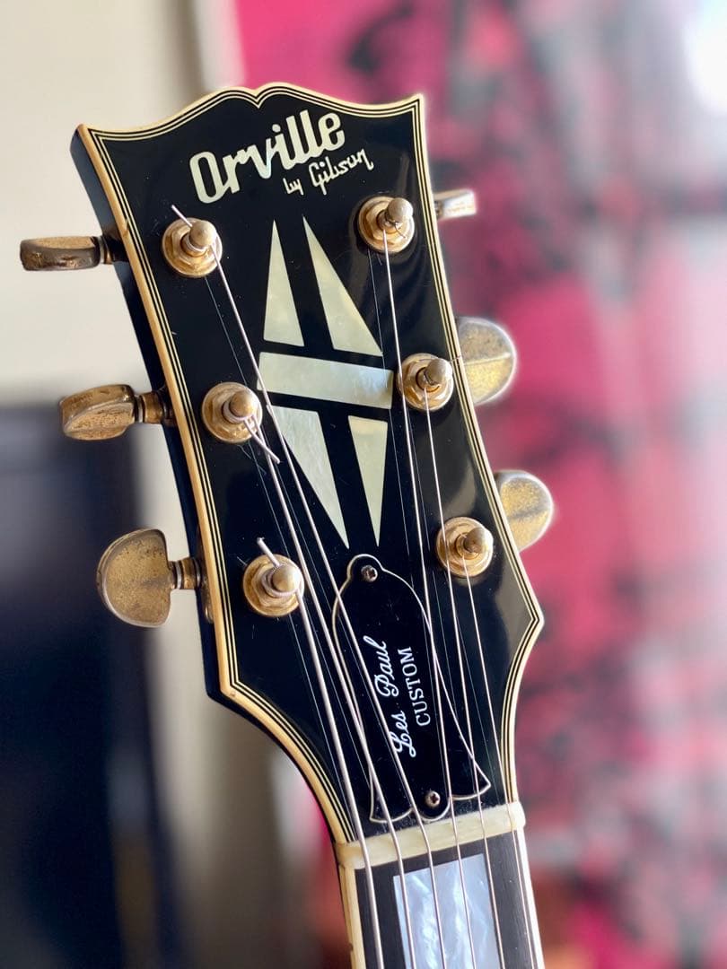 最終値下げOrville by Gibson LPC-57B エボニーリミテッド