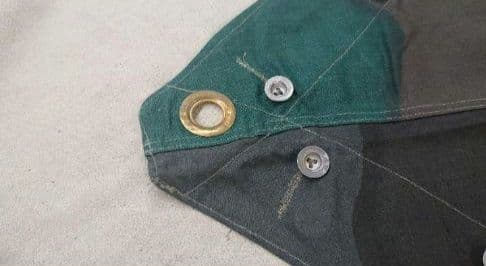 【美品】スウェーデン軍幕 テント　タープ ４枚組み デットストック 軍幕