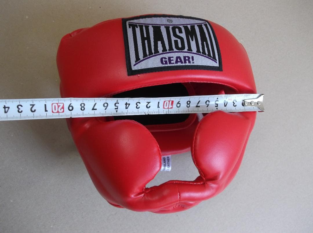 THAISMAI　ヘッドギア レッド　ヘッドガード　Sサイズ　キックボクシング