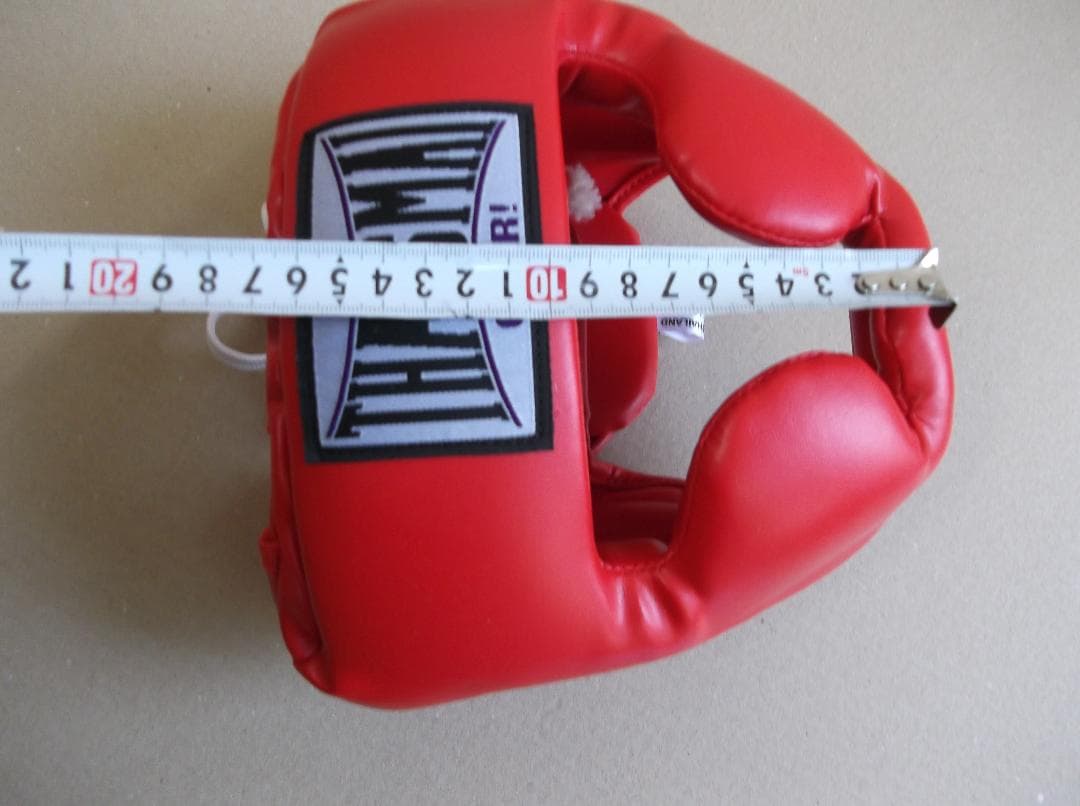 THAISMAI　ヘッドギア レッド　ヘッドガード　Sサイズ　キックボクシング