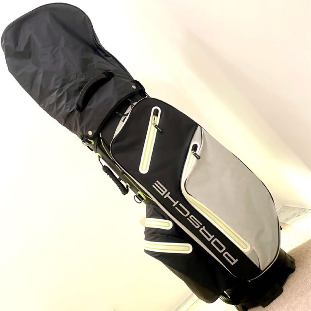新品・ポルシェ・キャディバッグ・軽量・14分割・ PORSCHE・ゴルフバック