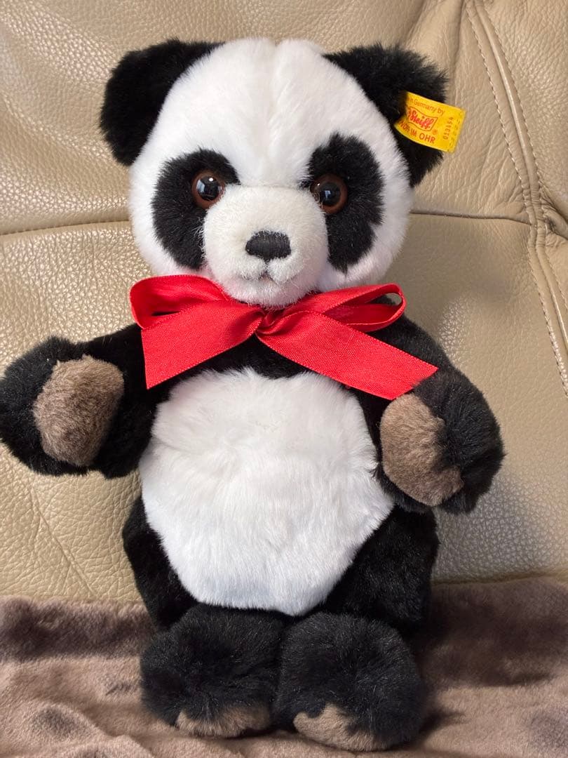 シュタイフ　Steiff ぬいぐるみ パンダ　テディベア