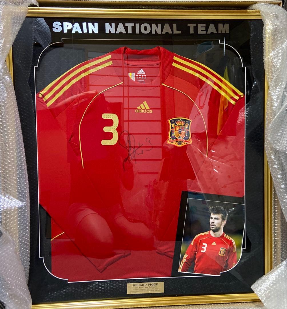 ◼️専用プリン体様◼️ジェラール・ピケ直筆サイン入り選手支給品ユニフォーム