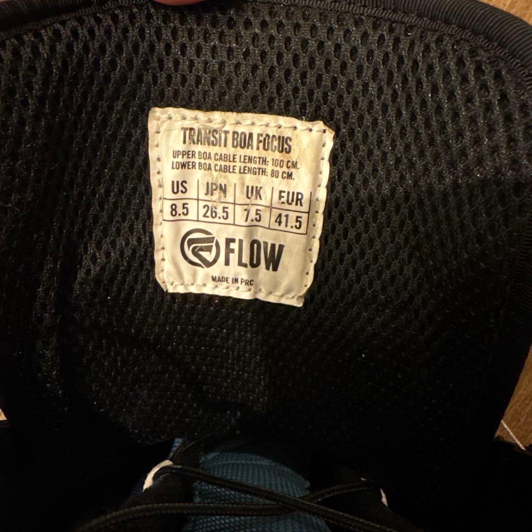 FLOW TRANSIT BOA FOCUS スノーボードブーツ 26.5cm