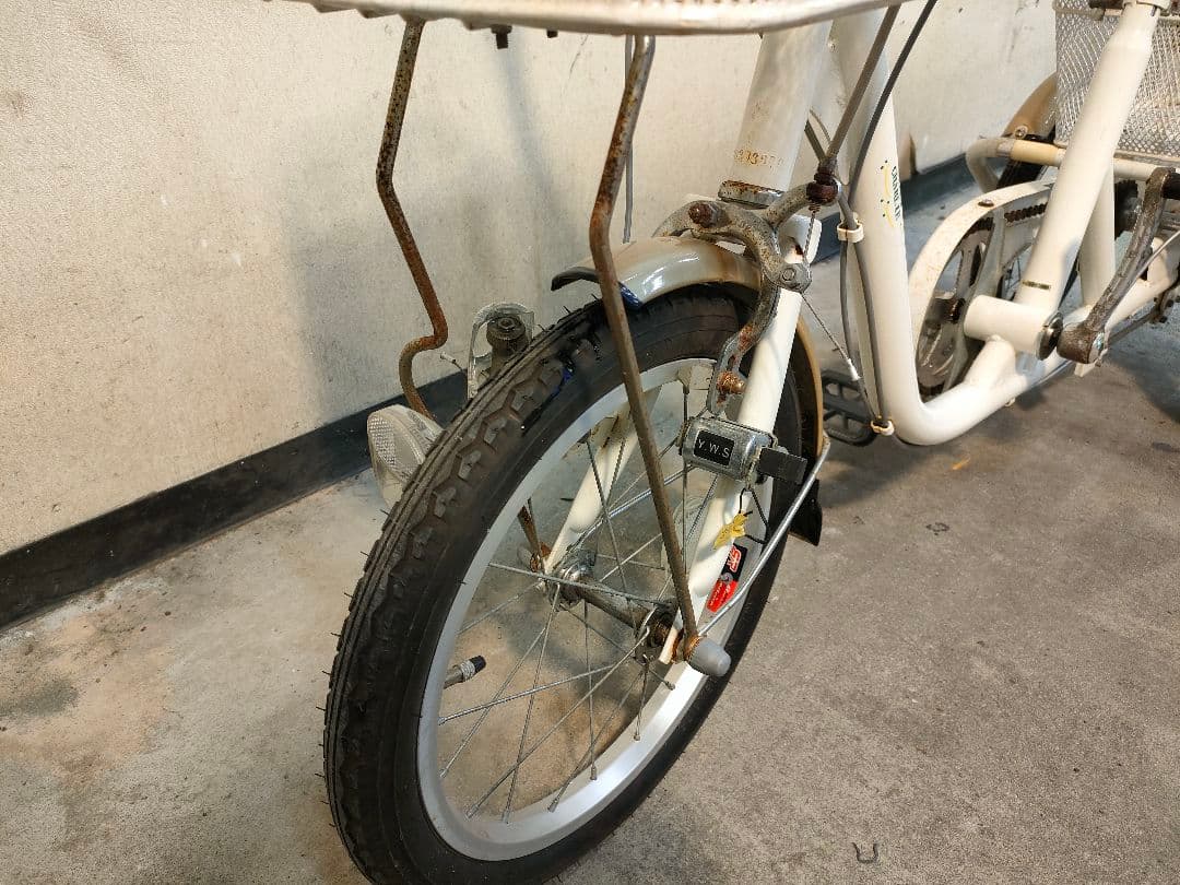 引き取り限定 Swing Charlie シティサイクル ホワイト