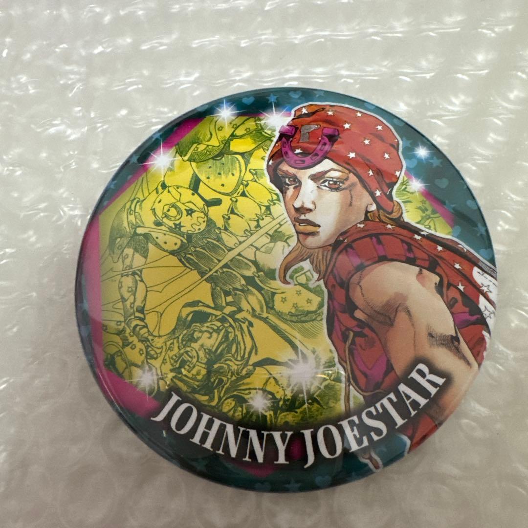 ジョジョ展　原画展　缶バッジ　ジョニィ　ジャイロ