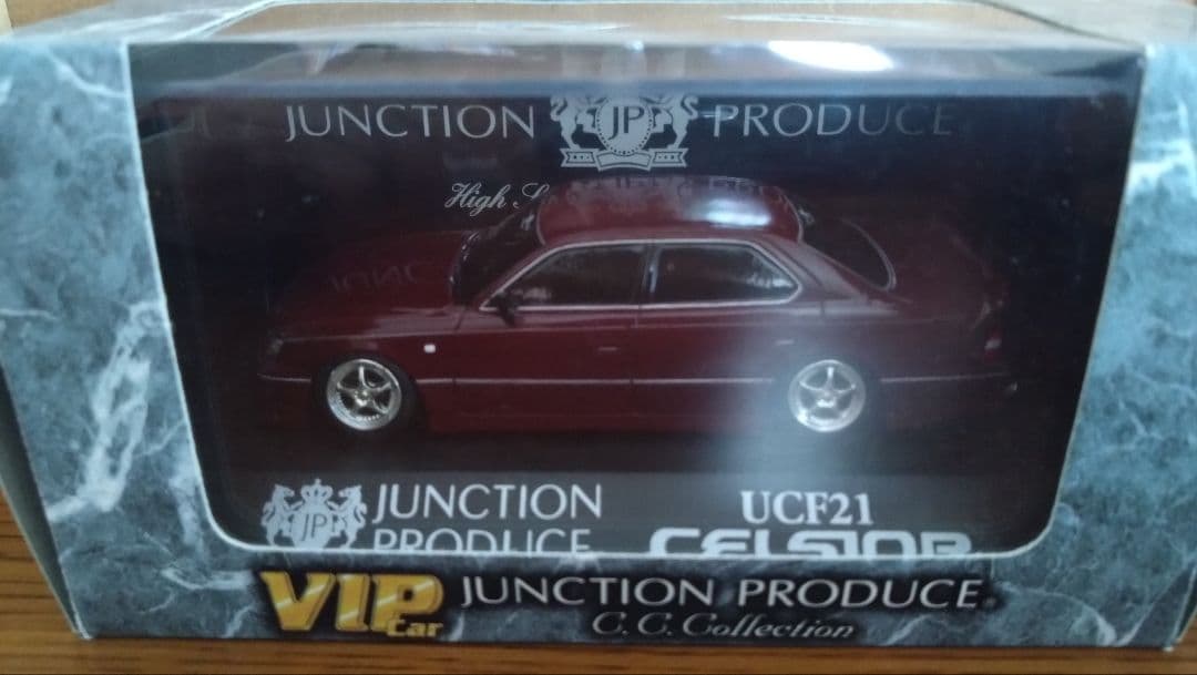 1/43 セルシオ(JUNCTION PRODUCE)ミニカー
