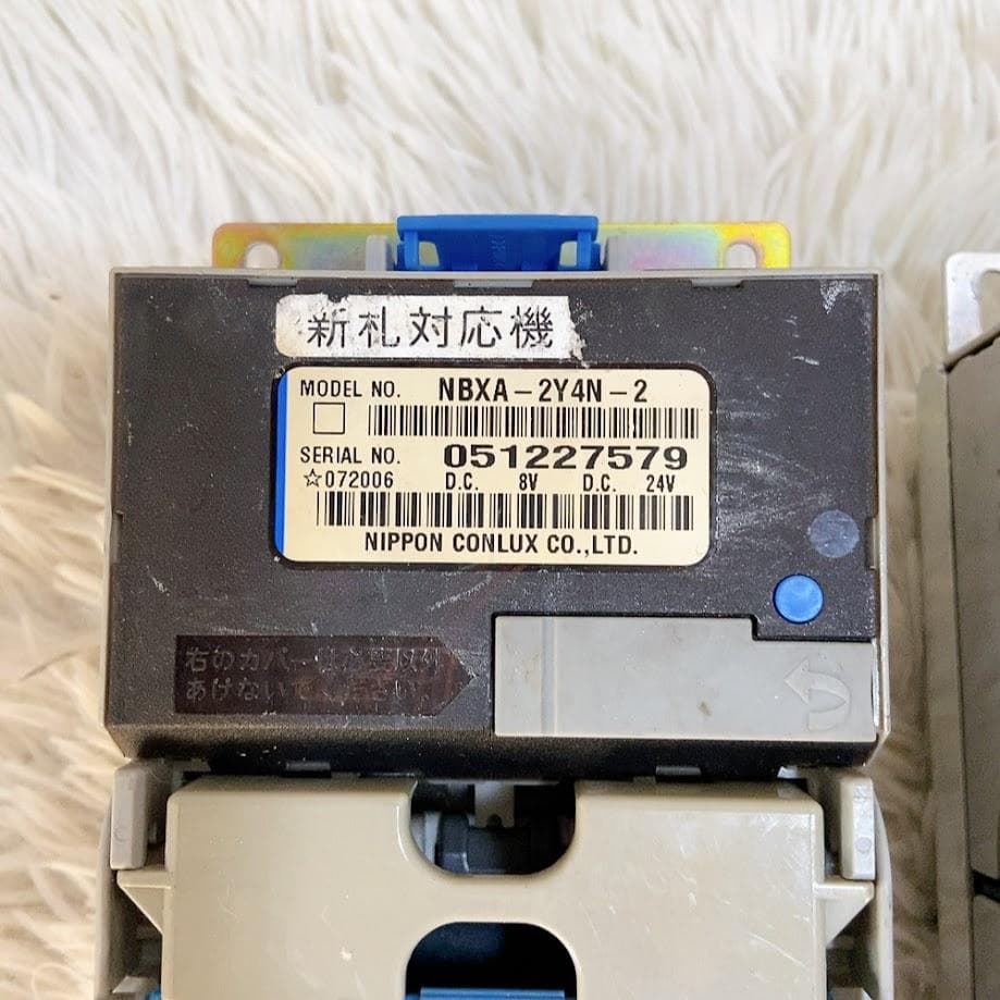 ビルバリ NBXA-2Y4N-2 4台セット 紙幣識別機 日本コンラックス