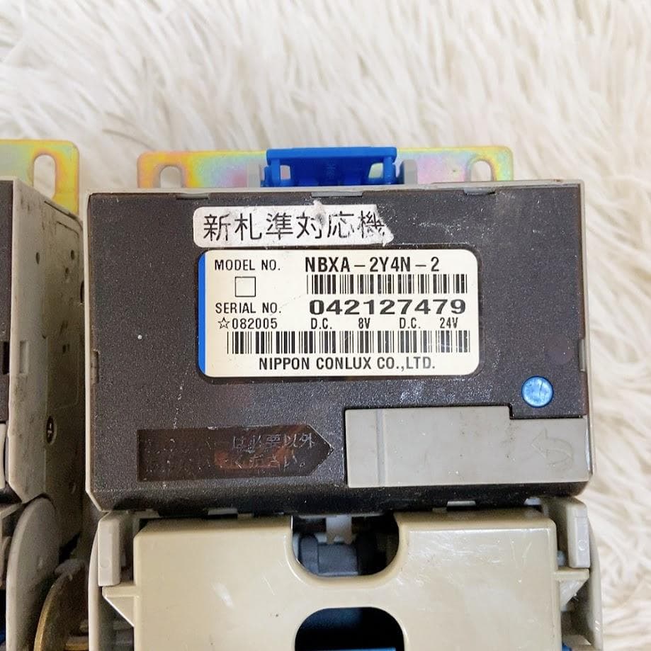 ビルバリ NBXA-2Y4N-2 4台セット 紙幣識別機 日本コンラックス