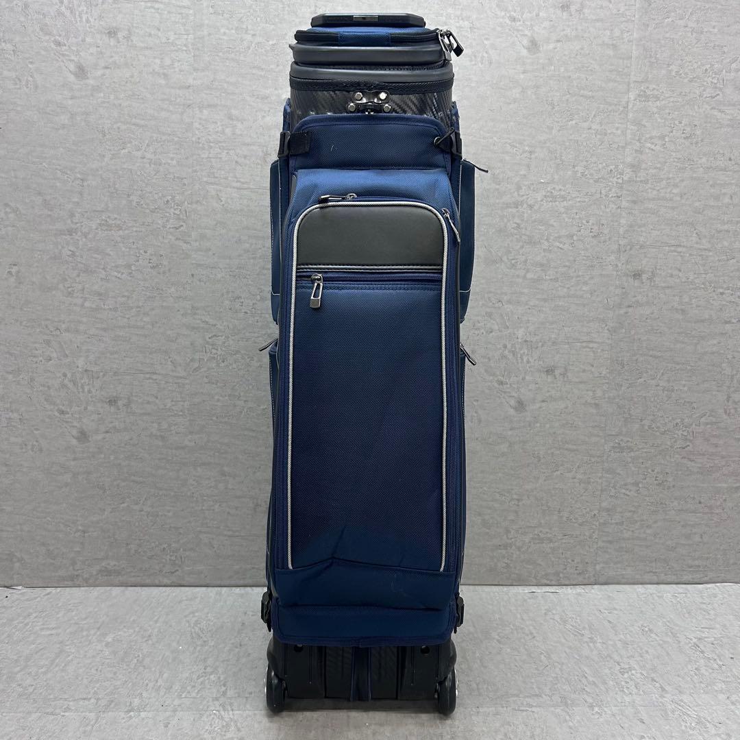 限定品　TIGORA HELIX ゴルフ　キャディバッグ　四輪キャスター付き