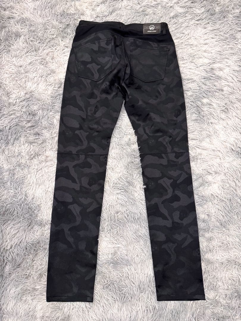 新品未使用 MARK&LONA スカルカモフラージュ パンツ