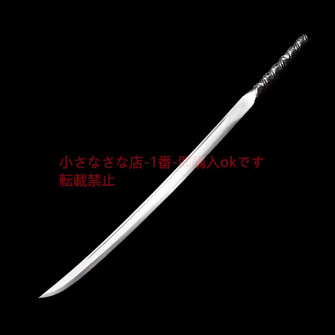 一体刺繍春刀煉獄 古兵器 武具 刀装具 日本刀 模造刀 居合刀