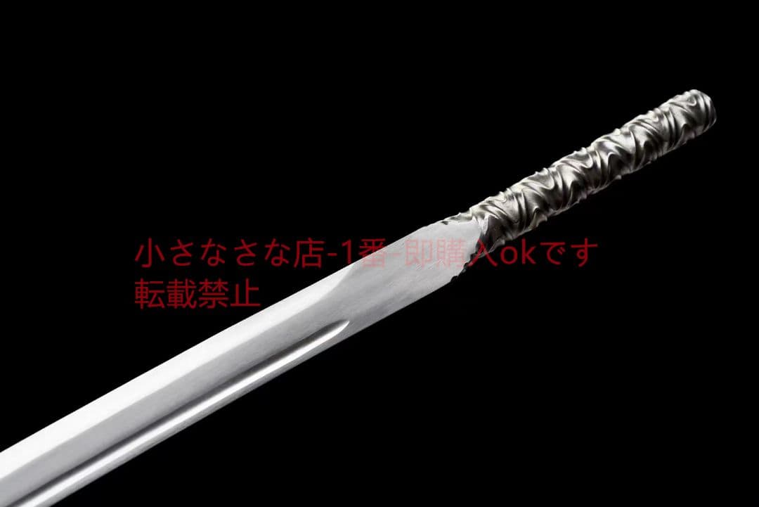 一体刺繍春刀煉獄 古兵器 武具 刀装具 日本刀 模造刀 居合刀