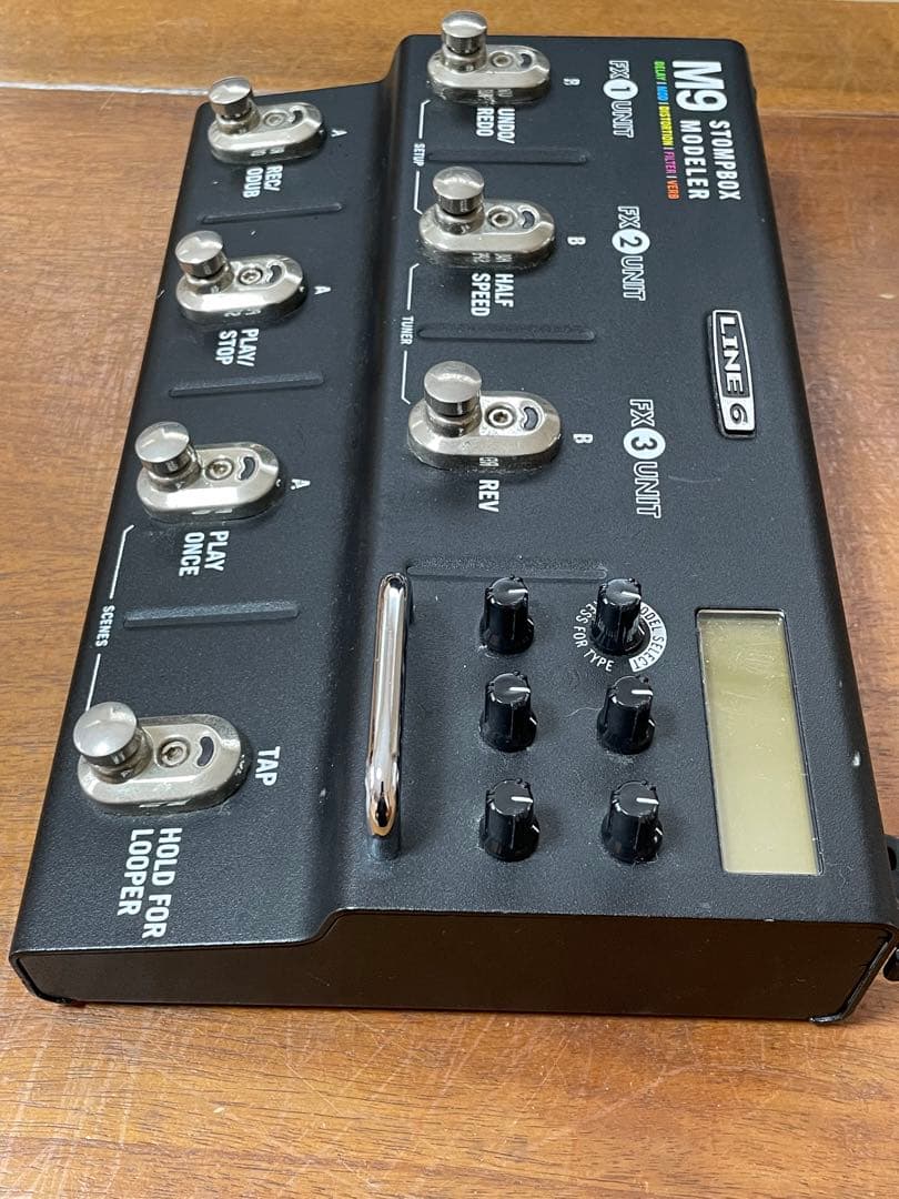 LINE6 M9 マルチエフェクター　純正アダプター付き