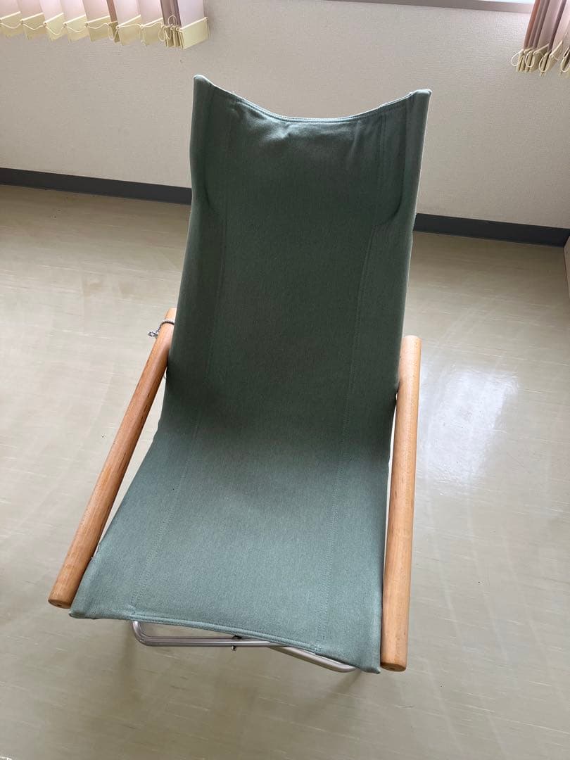 アウトドアチェア グリーン 折りたたみ式