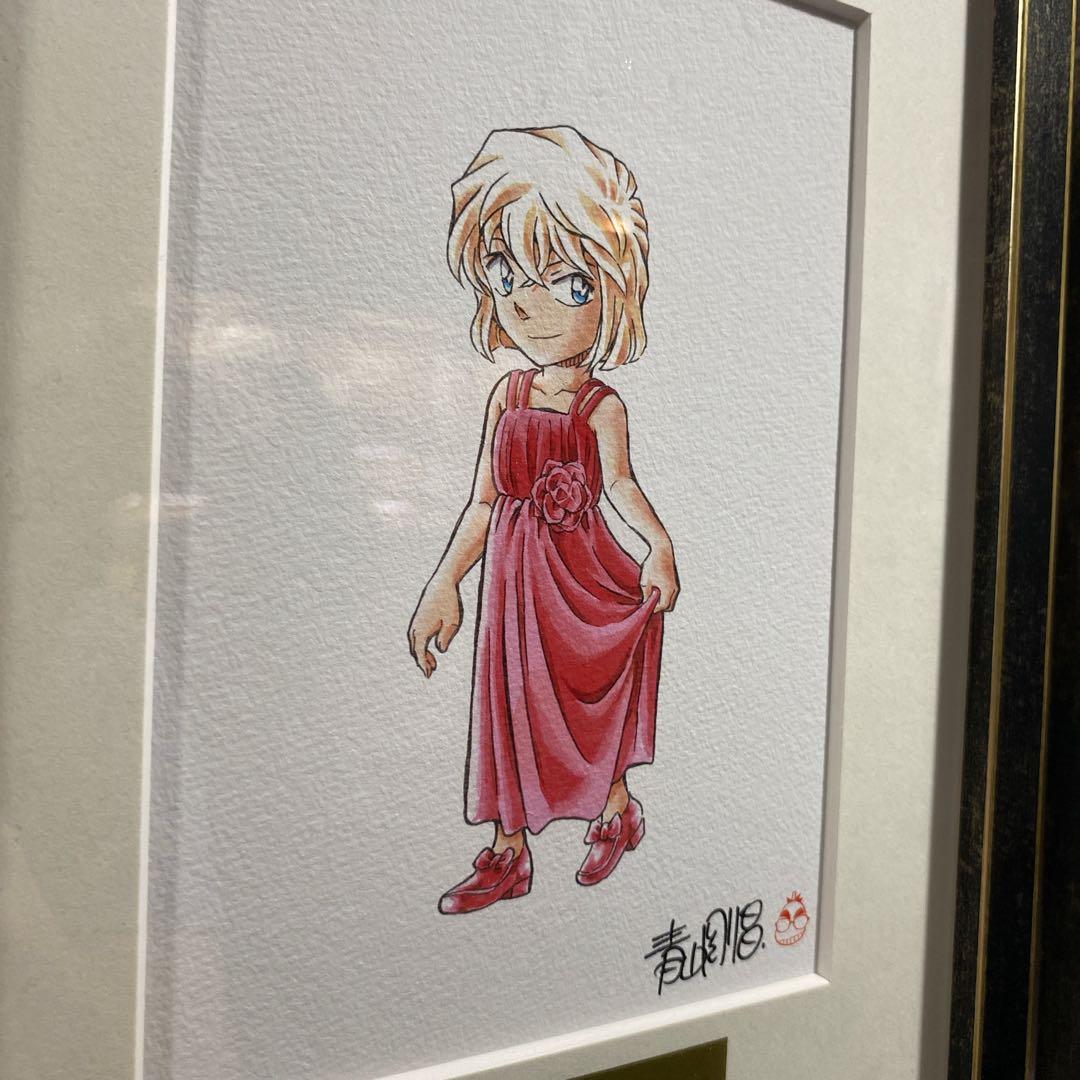 江戸川コナン& 灰原哀2枚セット⭐️名探偵コナン展30周年