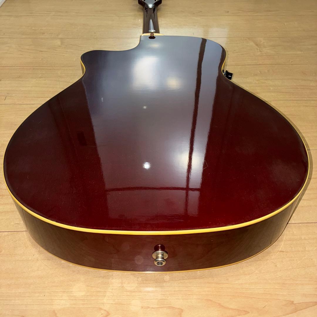 美品　超希少　高級エレガットギター　YAMAHA CWE-18 虎目トップ