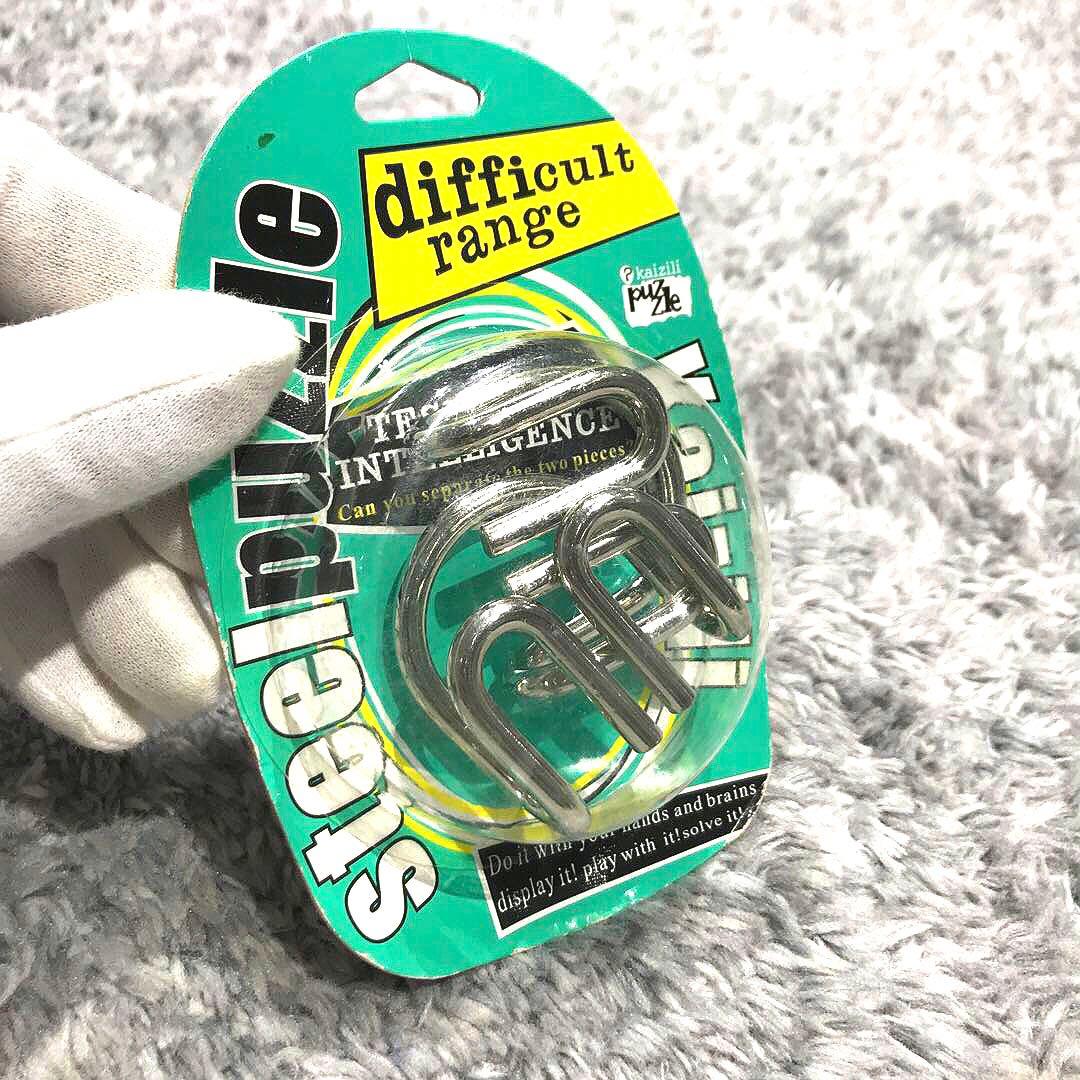 【新品】知恵の輪・steel puzzle 3セット