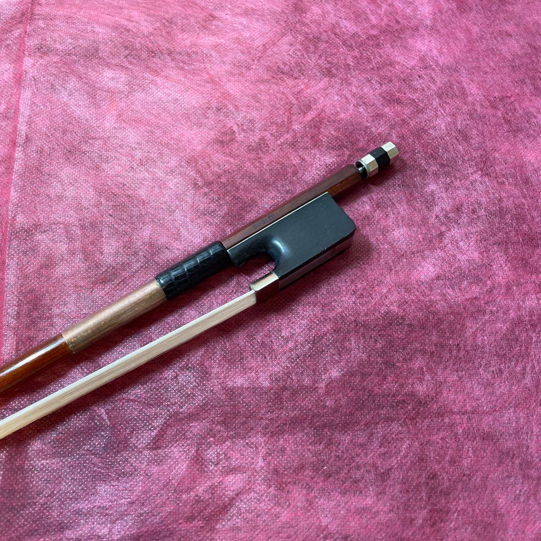 ビオラ弓 杉藤 SUGTO刻印 毛替え済み