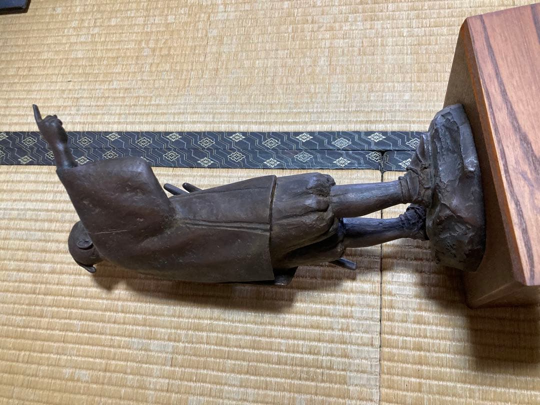 #渡辺崋山外洋を望む、銅像値下げしました