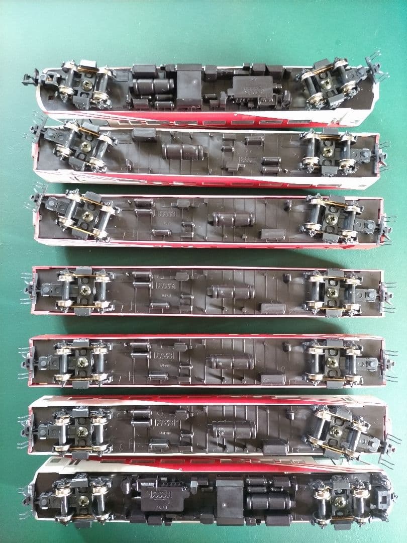 Nゲージ スーパーエクスプレスレインボー７両セット KATO10-306