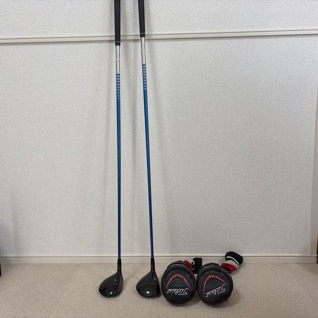 Titleist 913F フェアウェイウッド 15度 19度　ヘッドカバー付