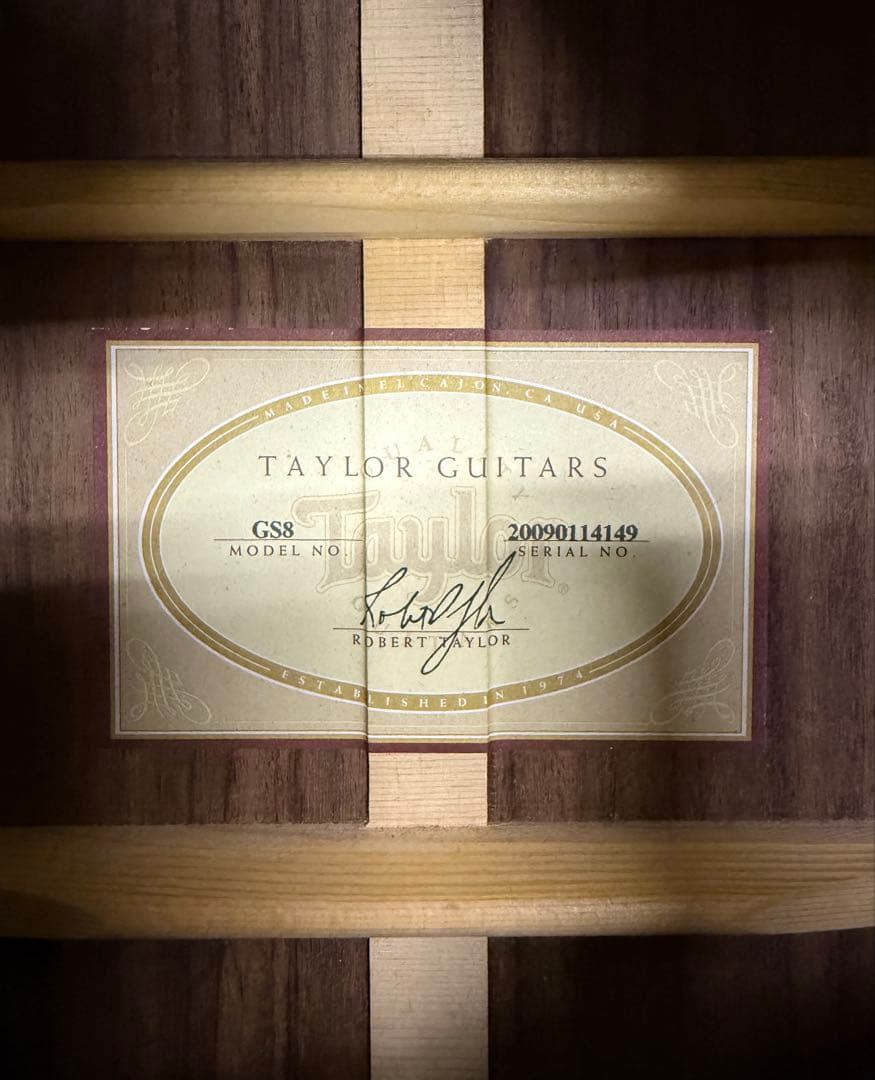 希少! Taylor GS8 テイラー 美品 純正ケース アコースティックギター