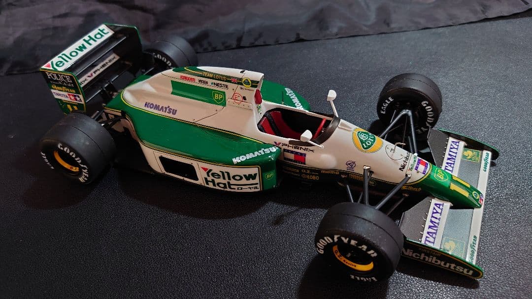 タミヤ 1/20 ロータス 102B 後期型 91年 日本GP M.ハッキネン