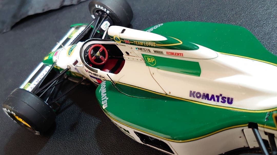 タミヤ 1/20 ロータス 102B 後期型 91年 日本GP M.ハッキネン