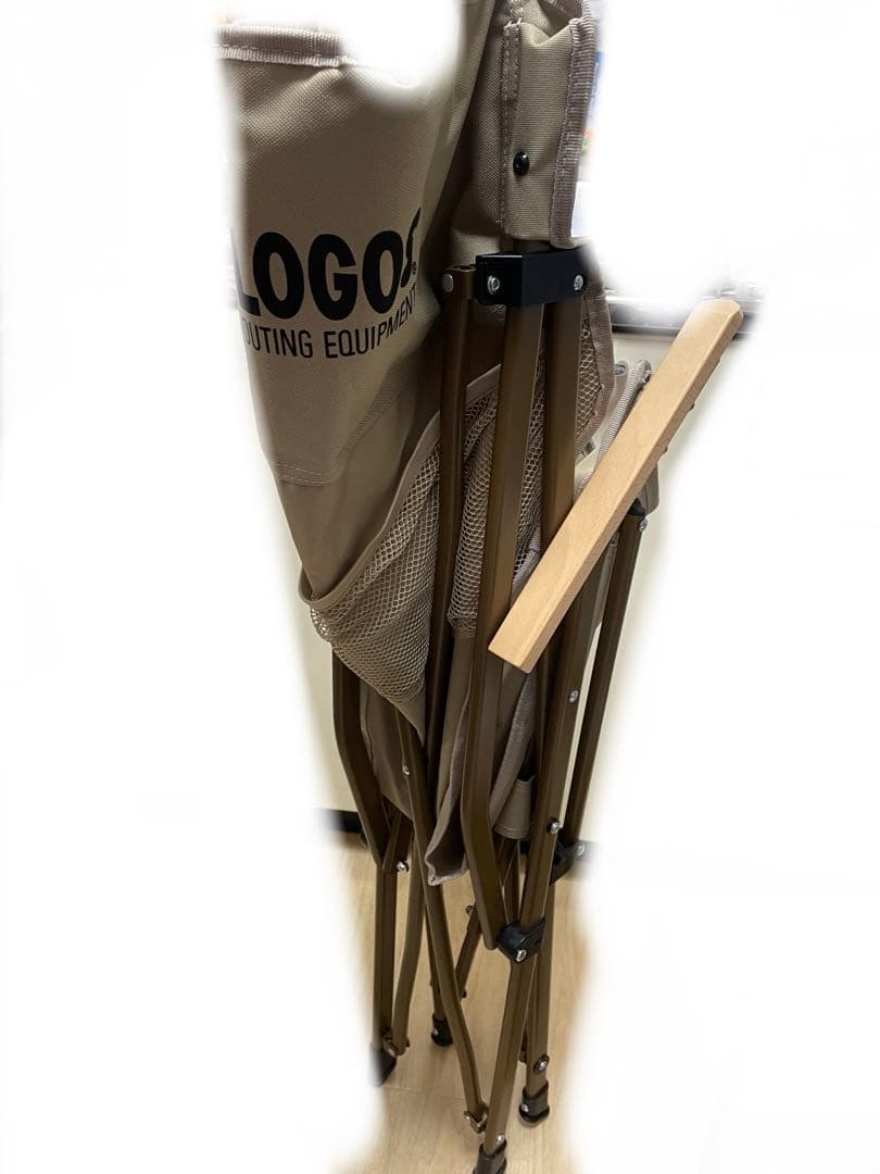 LOGOS アウトドアチェア ベージュ　ゆるキャン　10周年記念展