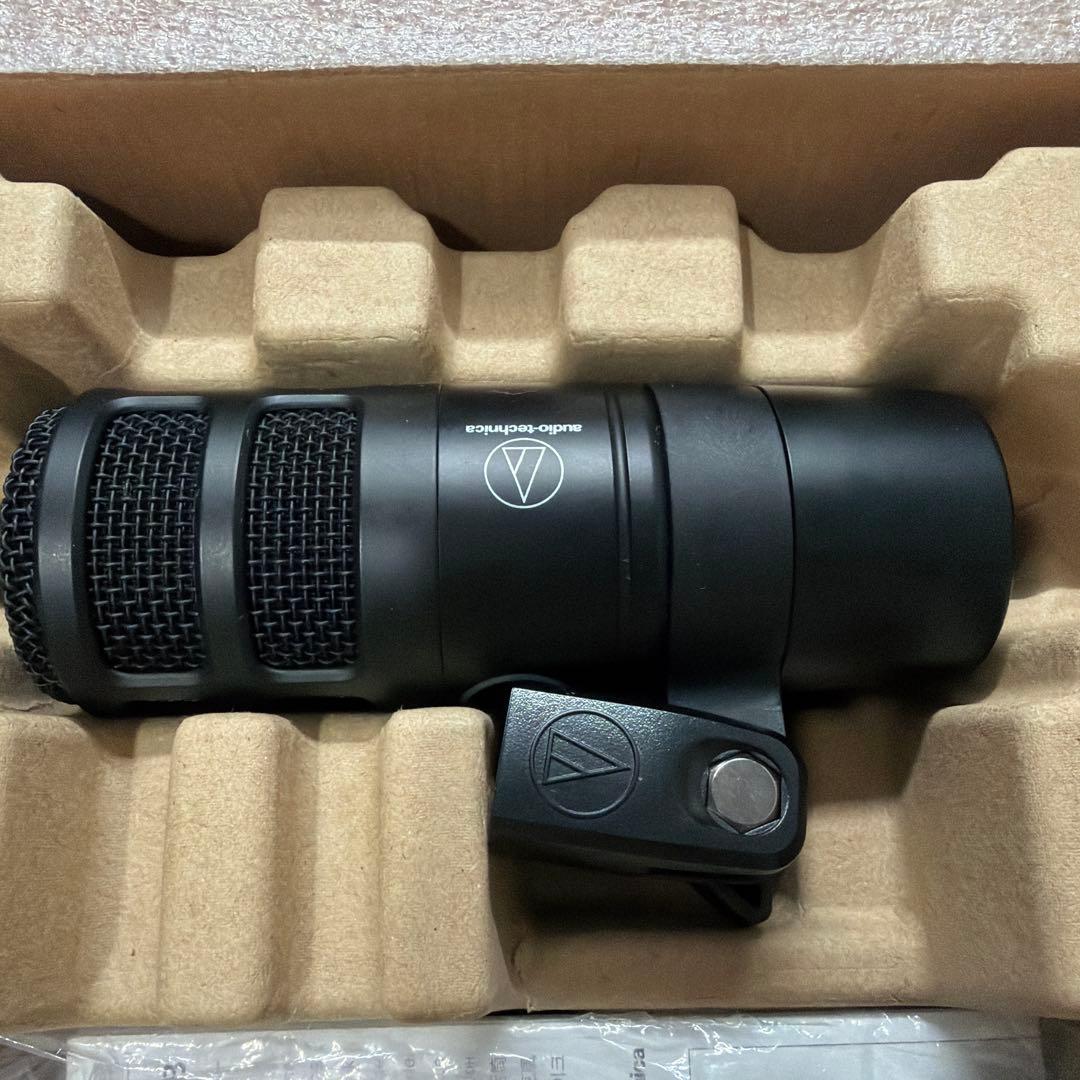 audio-technica AT2040USB ダイナミックマイクアダプター✖️