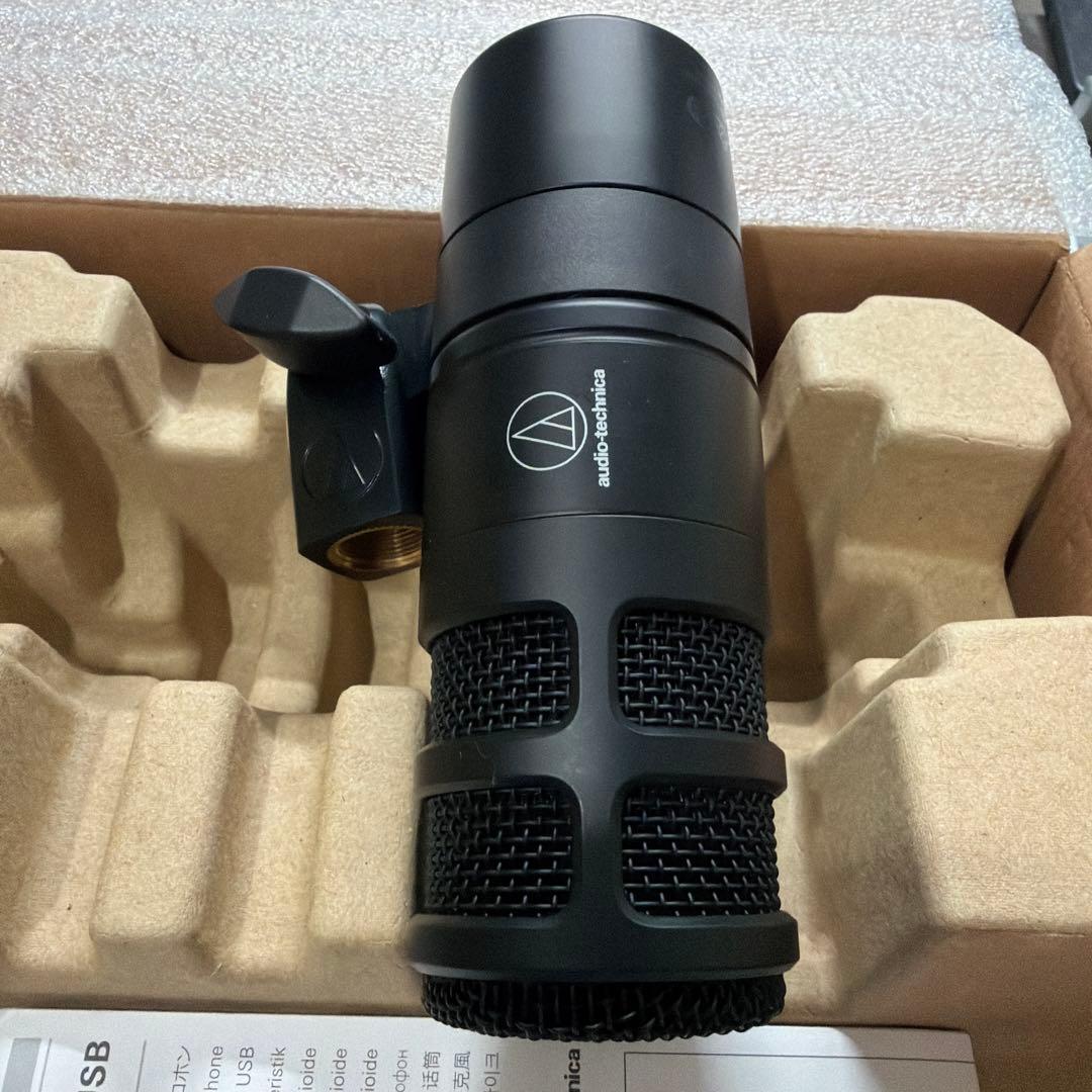 audio-technica AT2040USB ダイナミックマイクアダプター✖️