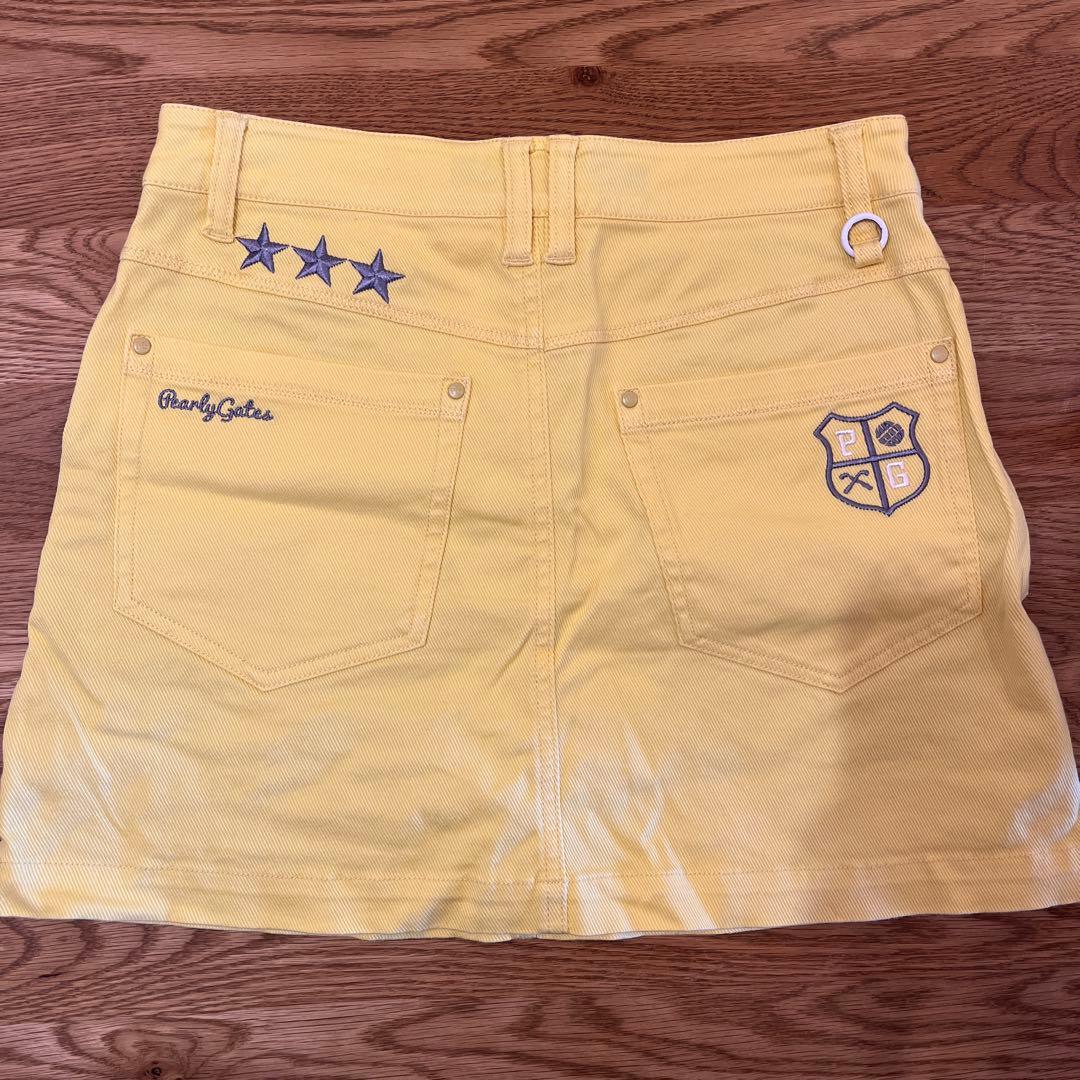 PEARLY GATES イエロースカート サイズ0