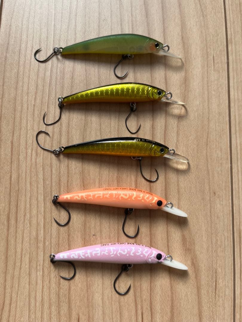 ブラストイットミノー66 5個セット