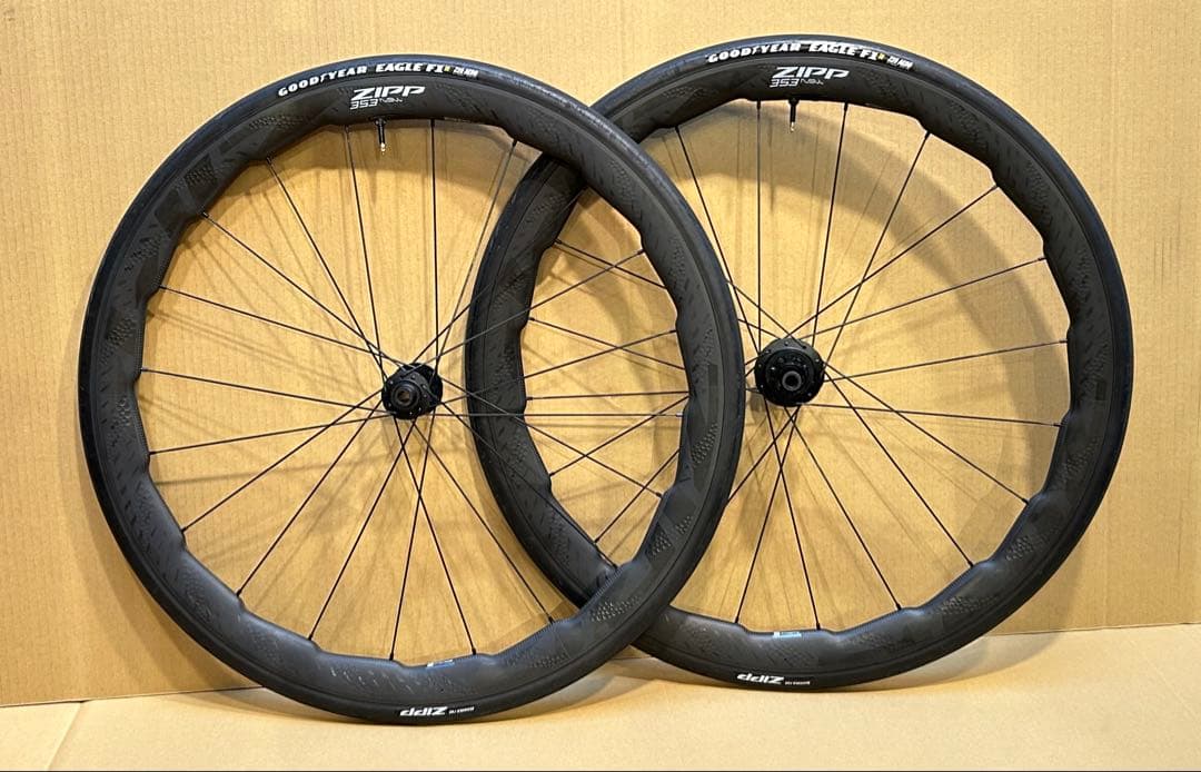最終価格！新型ZIPP 353 NSW カーボンホイールセット