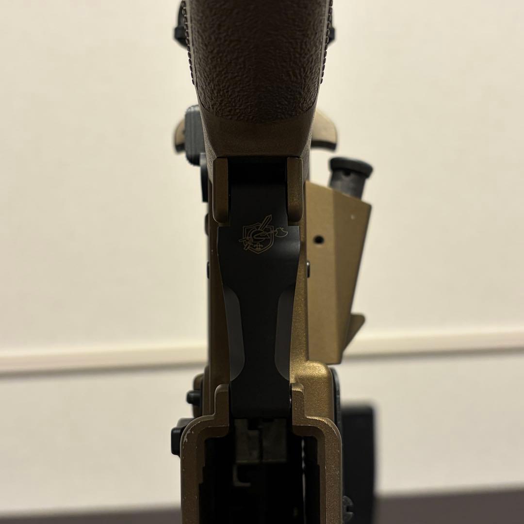 東京マルイ 次世代電動ガン CQBRカスタム 実物パーツ多数　電子トリガー内蔵