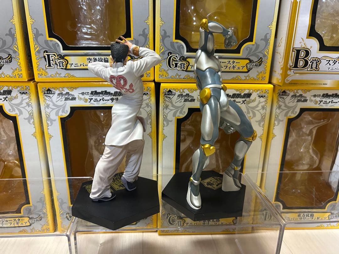 ジョジョの奇妙な冒険　一番くじ　アニバーサリーズ　フィギュア　フルコンプ　全種